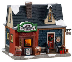 Lemax leo's leatherworks & repairs Vail Village 2025 - dekorfalvak