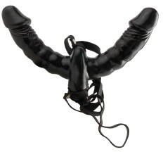  Vibrating Double Delight Strap On