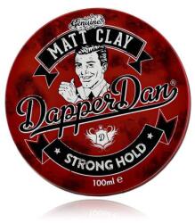 Dapper Dan Matt Clay tincskiemelés és hajformázás erős fixálás 100 ml