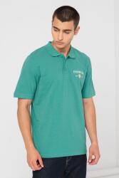 JACK & JONES Jack & Jones, Alfie galléros piképóló, Zöld, XL (12259678-BOTTLE-GREEN-XL)