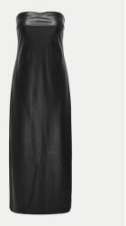 ONLY CSAK Esther műbőr ruha 15334722 fekete karcsúsított szabású, műbőr, L INTL (0000304494604-L)