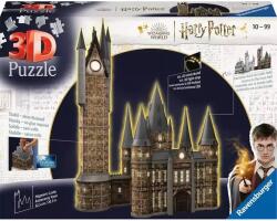 Ravensburger 3D Puzzle játék 540 darabos Harry Potter Hogwarts kastély Csillagvizsgáló LED világítással (11551)