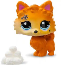 BANDAI Littlest Pet Shop LPS - Pomerániai törpespicc kutya figura (#77) (LPS00502-08) - morzsajatekbolt