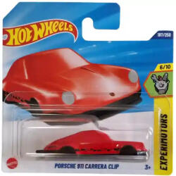 Mattel Hot Wheels Porsche 911 Carrera Clip kisautó kulcstartó (JBB12) - morzsajatekbolt