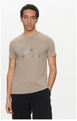 Alpha Industries Férfi póló, Alpha Industries, 305301628, Pamut, 2XL INTL, Bézs (0000305301628_XXL)