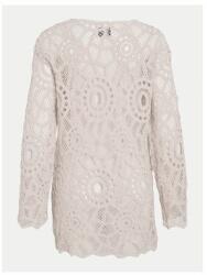 VILA Simone napi ruha 14108619 bézs, normál szabású, pamut, XL méret (0000304767807-XL)