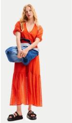 Desigual Női ruha, DESIGUAL, 76695, narancs, pamut, M INTL (0000303776695-M)