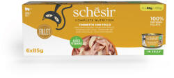 Schesir 24x85g Schesir Complete Nutrition Filet tonhal & csirke aszpikban nedves macskatáp - zooplus - 13 590 Ft