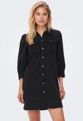 ONLY Only, Mini farmer ingruha, Fekete, XS (15227104-WASHED-BLACK-XS)