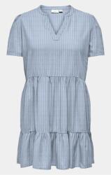 ONLY Női ruha, CSAK CARMAKOMA, 303335984, kék, 46-48 EU, viszkóz (0000303335984_46_48)