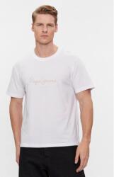 Pepe Jeans Férfi póló, Pepe Jeans, 303578770, Pamut, L INTL, Fehér (0000303578770_L)
