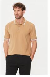 BOSS Férfi póló, Boss, 303673635, Pamut, 2XL, Bézs (0000303673635_XXL)