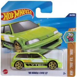 Mattel Hot Wheels '90 Honda Civic EF kisautó (HYX90) - jatekbirodalom