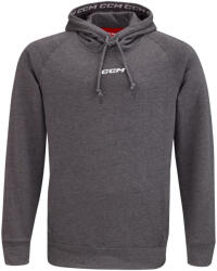 CCM Team Fleece Pullover Hoodie Dark Grey Gyerek-melegítőfelső M