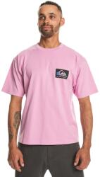 Quiksilver QUIKSILVER, Back Flash organikuspamut póló, Halványlila, M (EQYZT07605-PHP0-M)