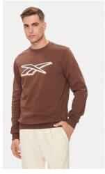 Reebok Férfi pulóver, Reebok, 304553080, Pamut/Újrahasznosított poliészter, 2XL INTL, Barna (0000304553080_XXL)