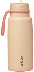 b.box Rozsdamentes acél termosz 1l, háromszoros szigeteléssel, B. box, szilikon fogantyú, rózsaszín (BB501520)