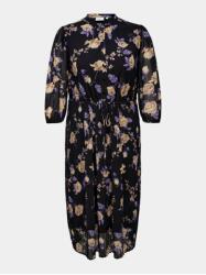 ONLY Női alkalmi ruha, CSAK Carmakoma, 303498672, poliészter, 44 EU, fekete (0000303498672_44)