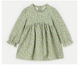 Mayoral Lányka ruha, Mayoral, 304324796, Pamut, 74 CM, Zöld (0000304324796_9M)