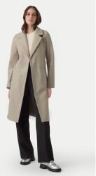 VERO MODA Fortuneaya kabát 10278330 bézs, normál szabású, poliészter, L INTL (0000304509216-L)