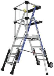 Tubesca-Comabi Sherpascopic állítható alumínium munkaállvány, 3-4 fokos