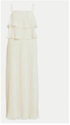 VILA Női ruha, Vila, 304903267, Újrahasznosított poliészter/Poliészter, 36 EU, Bézs (0000304903267_36)