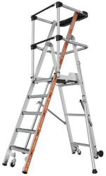 Tubesca-Comabi Veloce mobil alumínium munkaállvány, 5 fokos