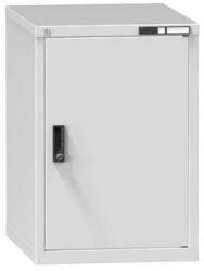 POLAK Fiókos szekrény ZE1, 578 x 753 x 840 mm, szürkésszürke