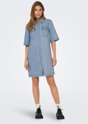 ONLY Only, Farmer ingruha, Púderkék, S (15324384-LIGHT-BLUE-DENIM-S)