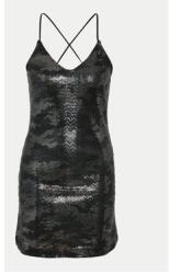 Noisy May Női ruha, Noisy May, 304534850, Poliészter/Metál szálak, XL INTL, Fekete (0000304534850_XL)