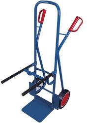 Cordes Molnárkocsi RU239 szék kocsi, 250 kg-ig, 57 x 79, 5 x 130, 5 cm, tömör kerekekkel, kék