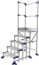 Tubesca-Comabi Meca Modul munkaállvány, 2 korláttal, 5 fokos, pallóhossz: 0, 5 m