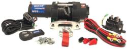 Husar Winch Troliu ATV 3500lbs (1589KG) 12V Cablu Sintetic 12m Raport 191: 1 Husar Winch