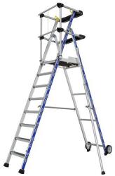 Tubesca-Comabi Sherpamatic alumínium munkaállvány, 8 fokos