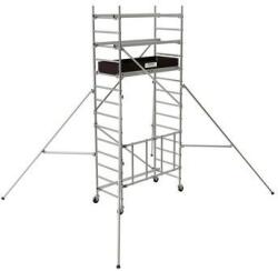 Tubesca-Comabi Runner alumínium gurulóállvány, munkamagasság: 4, 60 m