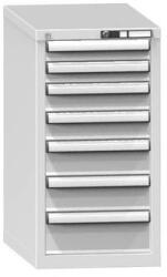 POLAK ZH7 fiókos szekrény, 442 x 753 x 840 mm, szürkésszürke