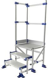 Tubesca-Comabi Meca Modul munkaállvány, 2 korláttal, 3 fokos, pallóhossz: 0, 5 m