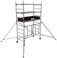 Tubesca-Comabi Runner alumínium gurulóállvány, munkamagasság: 3, 60 m