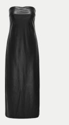 ONLY CSAK Esther műbőr ruha 15334722 fekete karcsúsított szabású, műbőr, M INTL (0000304494604-M)