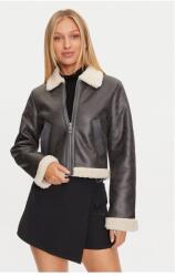 ONLY Betty műbőr dzseki 15322046 szürke normál szabású, öko bőr, M INTL (0000304497636-M)