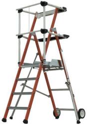 Tubesca-Comabi Sherpa Fiber üvegszálas munkaállvány, 4 fokos