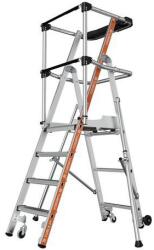 Tubesca-Comabi Veloce mobil alumínium munkaállvány, 4 fokos