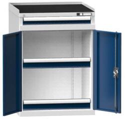 POLAK ZDS2 gépszekrény, 731 x 620 x 1010 mm, szürke-sötétkék