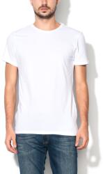 BLEND BLEND, Slim fit kerek nyakú pólókészlet - 2 részes, fehér, 2XL (701877-70002-XXL)