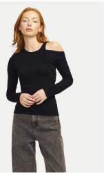 JJXX Milani Blúz 12261586 Fekete Slim Fit, Viszkóz, L INTL (0000304819322-L)