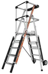 Tubesca-Comabi Raptorscopic állítható alumínium munkaállvány, 5-7 fokos