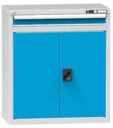 POLAK Fiókos szekrény ZR1, 884 x 464 x 990 mm, szürkéskék