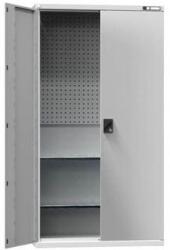 POLAK Szerszámszekrény SK2-003, 1044 x 405 x 1950 mm, szürkésszürke