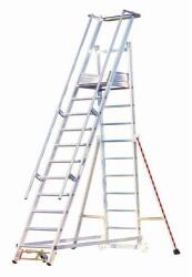 Tubesca-Comabi mobil alumínium munkaállvány, 8 fokos