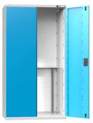 POLAK NC szekrény csuklós ajtókkal, 54x27D felszerelés nélkül, szürkéskék